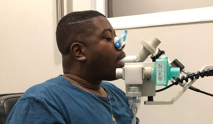 Histamine challenge test
